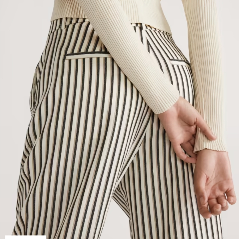EVERLANE The TENCEL™ Way-High® Taper Pant - Picture 6 of 8
